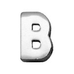 3/8" (10mm) Chrome Plated Charms B 3/8" (10mm)