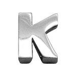 3/8" (10mm) Chrome Plated Charms K 3/8" (10mm)
