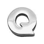 3/8" (10mm) Chrome Plated Charms Q 3/8" (10mm)