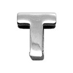 3/8" (10mm) Chrome Plated Charms T 3/8" (10mm)