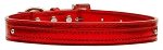 3/8" (10mm) Metallic Two Tier Collar Red Large