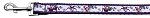 Mardi Gras Nylon Ribbon Dog Collars 1 wide 4ft Leash