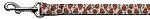 Rainbow Lollipops Nylon Ribbon Dog Collars 1 wide 4ft Leash