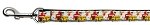 School Days Nylon Ribbon Dog Collars 1 wide 4ft Leash