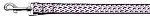 Moustache Love Ribbon Dog Collars 1 wide 4ft Leash