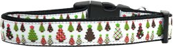 Designer Christmas Trees Nylon Cat Collar