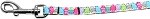 Easter Egg Nylon Ribbon Pet Leash 3/8 inch wide 4Ft Lsh