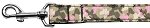 Camo Butterflies Nylon Dog Leash 3/8 inch wide 4ft Long