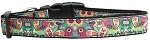 Turquoise Paisley Nylon Cat Collar