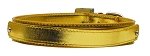 3/4" (18mm) Metallic Two-Tier Collar  Gold Large