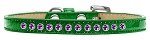 Purple Crystal Size 10 Emerald Green Puppy Ice Cream Collar
