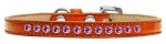 Purple Crystal Size 10 Orange Puppy Ice Cream Collar
