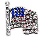 3/8" Slider Flag Charm Flag 3/8"