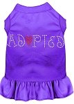 Adopted Rhinestone Dress Purple 4X (22)