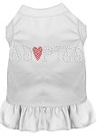 Adopted Rhinestone Dress White 4X (22)