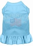 Classic America Rhinestone Dress Baby Blue 4X (22)