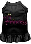 Princess Rhinestone Dress Black 4X (22)