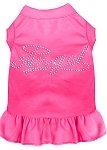 Rhinestone Angel Dress Bright Pink 4X (22)