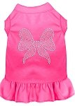 Rhinestone Bow Dress Bright Pink 4X (22)