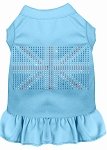 Rhinestone British Flag Dress Baby Blue 4X (22)