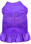 Rhinestone British Flag Dress Purple 4X (22)