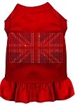 Rhinestone British Flag Dress Red 4X (22)