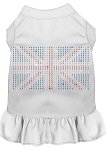 Rhinestone British Flag Dress White 4X (22)