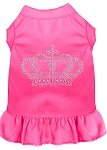 Rhinestone Crown Dress Bright Pink 4X (22)