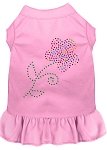 Rhinestone Multi Flower Dress Light Pink 4X (22)