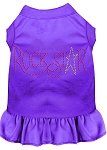 Rhinestone RockStar Dress Purple 4X (22)