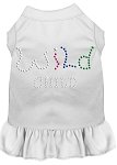 Rhinestone Wild Child Dress White 4X (22)