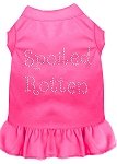 Spoiled Rotten Rhinestone Dress Bright Pink 4X (22)