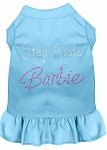 Step Aside Barbie Rhinestone Dress Baby Blue 4X (22)