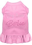 Step Aside Barbie Rhinestone Dress Light Pink 4X (22)