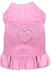 Angel Heart Rhinestone Dress Light Pink 4X (22)