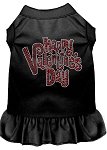 Happy Valentines Day Rhinestone Dress Black 4X (22)