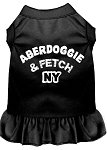 Aberdoggie NY Screen Print Dress Black 4X (22)