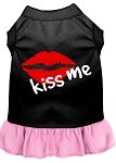 Kiss Me Dresses Black with Light Pink Lg (14)