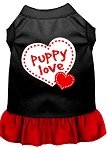 Puppy Love Dresses Black with Red Lg (14)