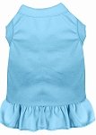 Plain Pet Dress Baby Blue 4X (22)