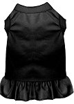 Plain Pet Dress Black 4X (22)
