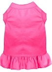 Plain Pet Dress Bright Pink 4X (22)