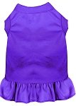 Plain Pet Dress Purple 4X (22)