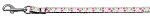 Cherries Nylon Collar White 3/8 wide 4Ft Lsh