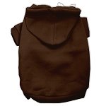Blank Hoodies Brown Size L (14)
