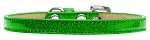 Plain Ice Cream Collars Lime Green 16