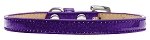 Plain Ice Cream Collars Purple Size 16