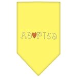Adopted Rhinestone Bandana Yellow Large