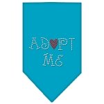 Adopt Me Rhinestone Bandana Turquoise Large