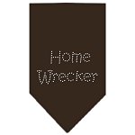Home Wrecker Rhinestone Bandana Cocoa Large